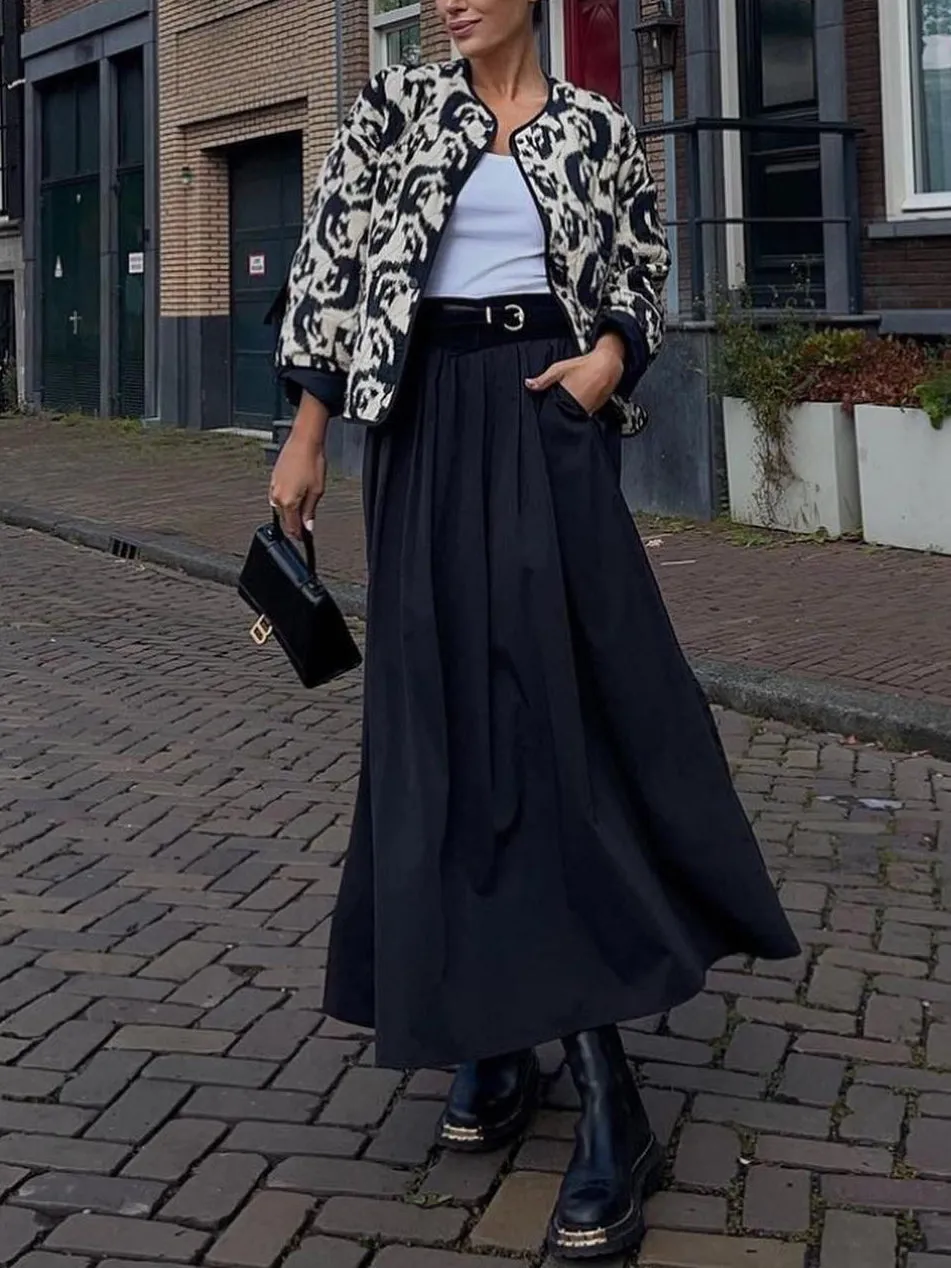 TastyHottie - Leisure Tie Dye Quilted Coat