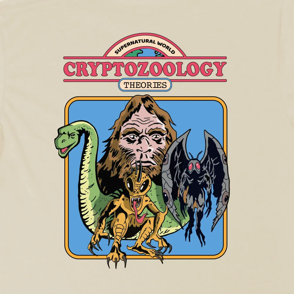THEORIES CRYPTOZOOLOGIST TEE CREAM