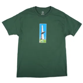 THEORIES THE INCIDENT TEE FOREST GREEN