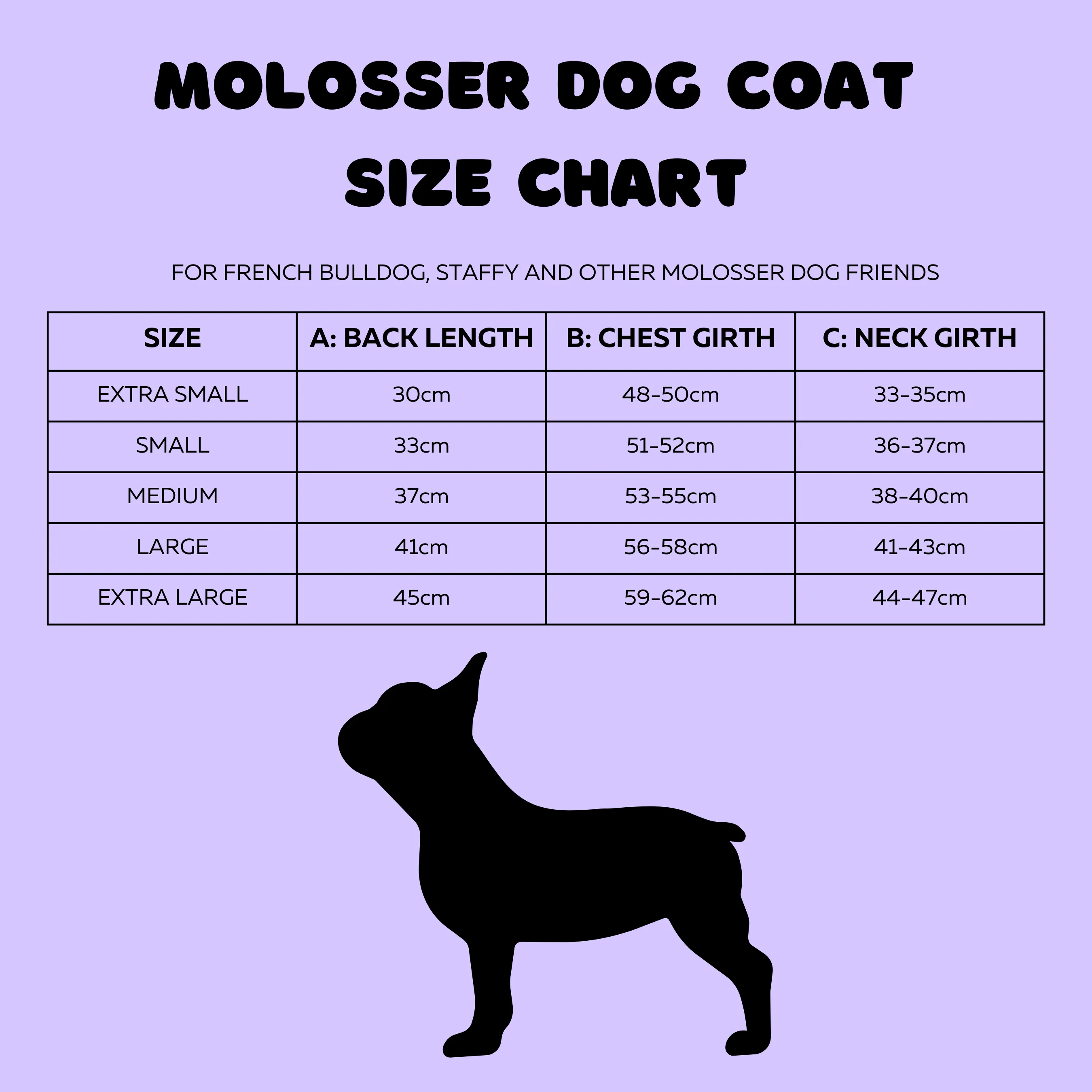 Turtleneck Dog Coat | Onyx