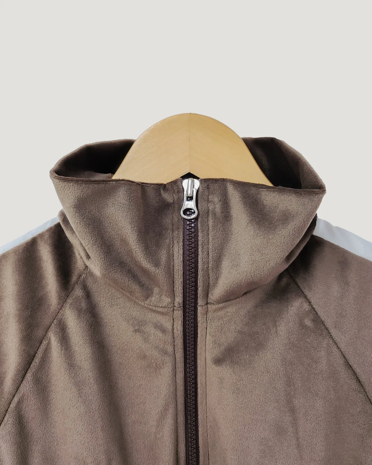 velvet track jacket