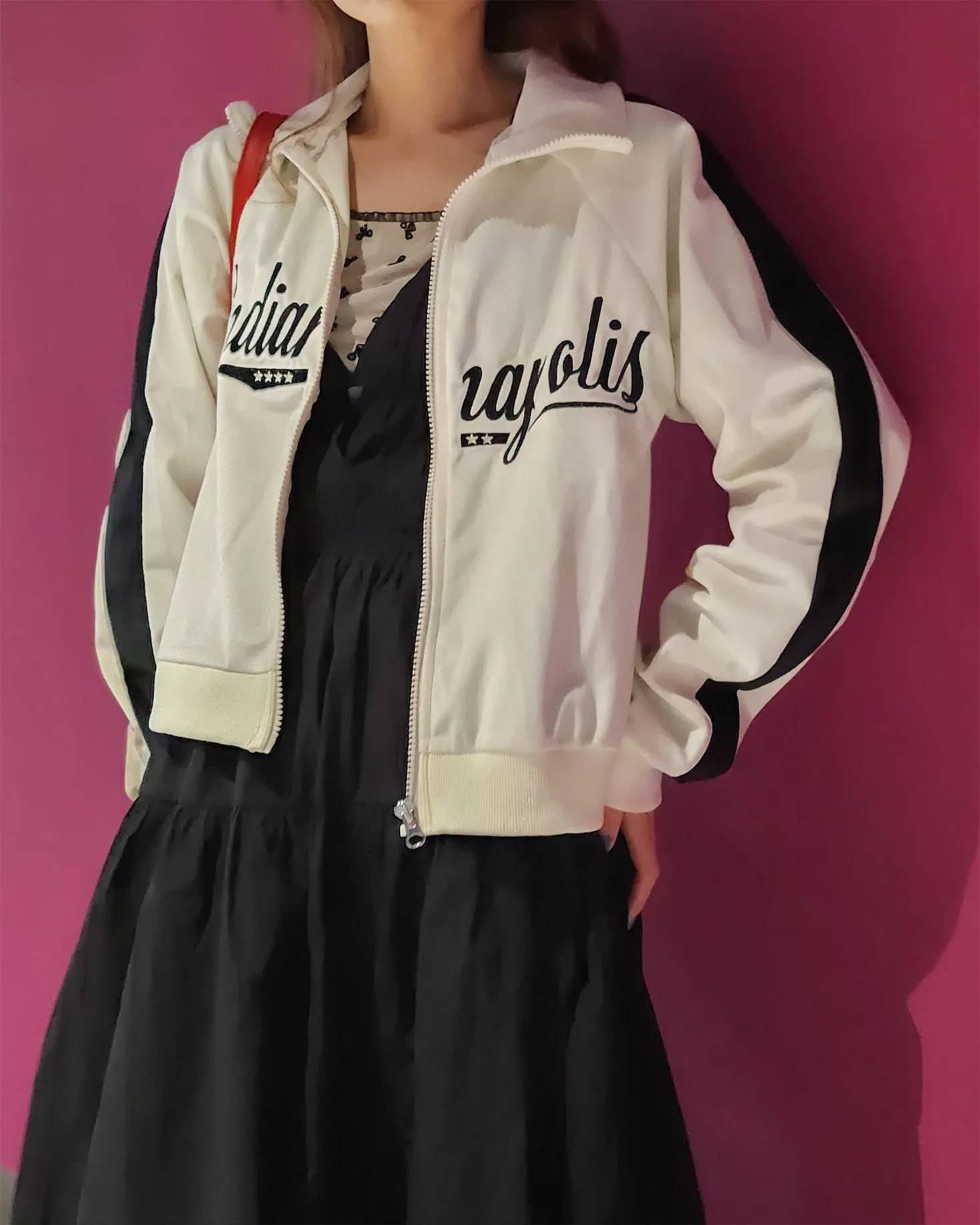 velvet track jacket