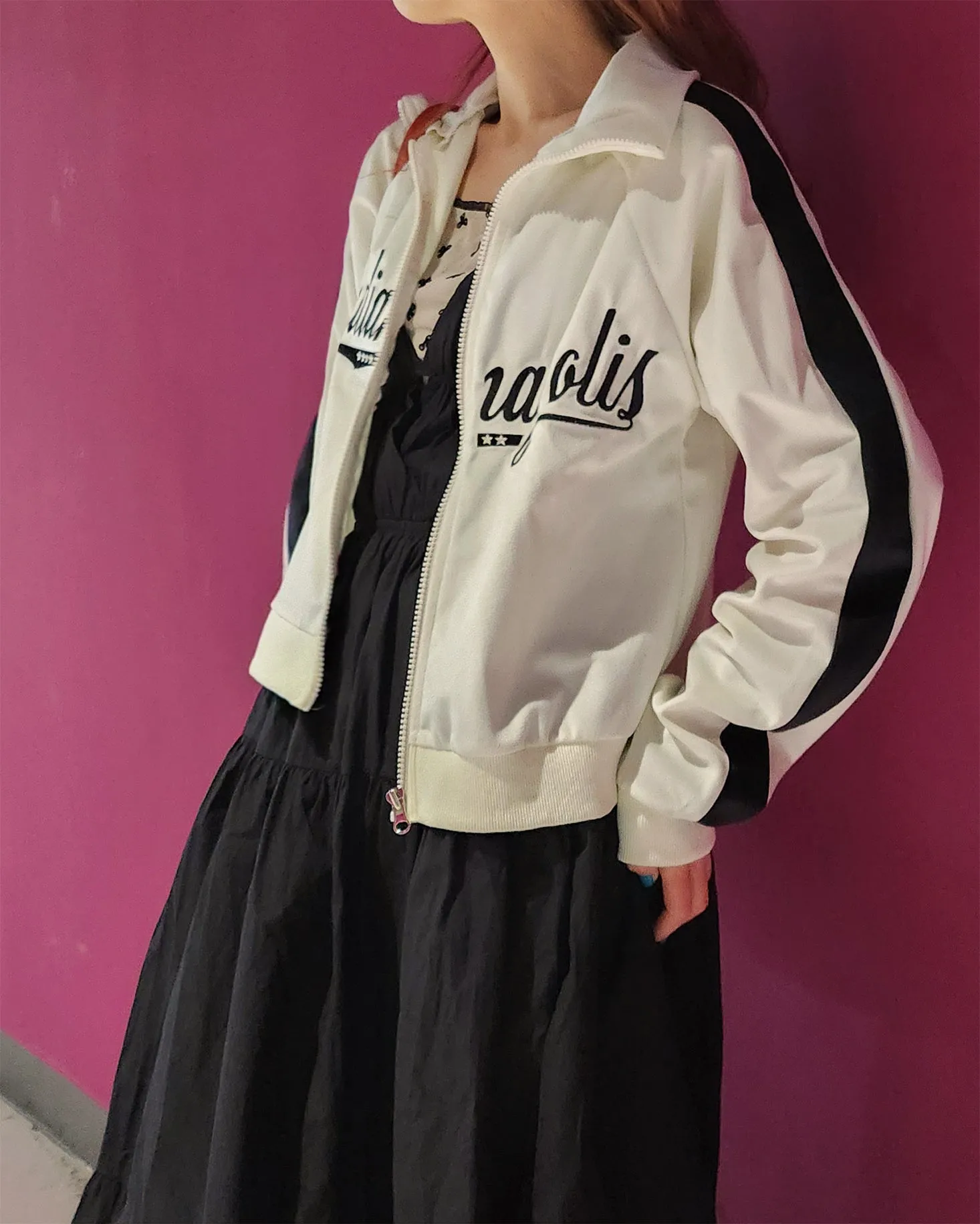 velvet track jacket