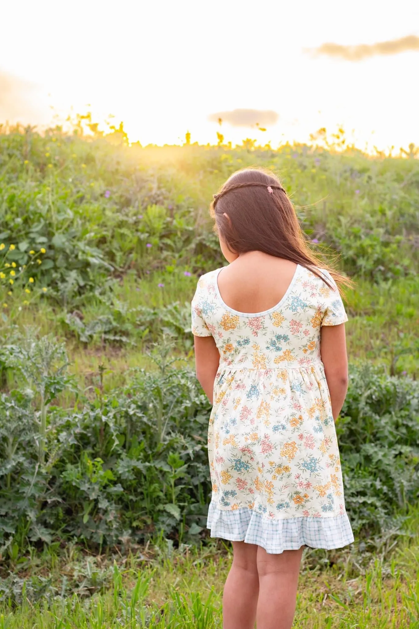 VINTAGE BLOOMS DRESS