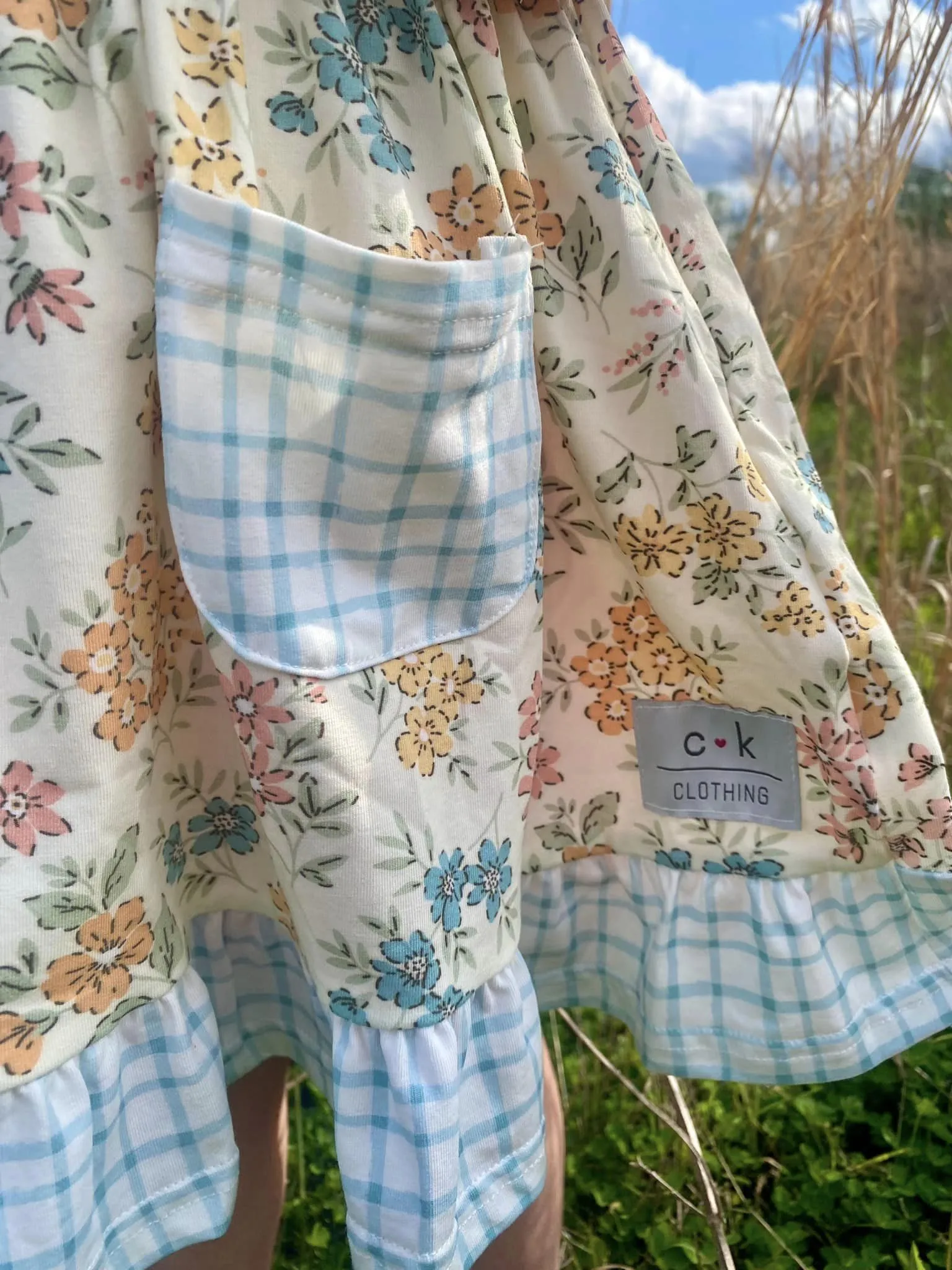 VINTAGE BLOOMS DRESS