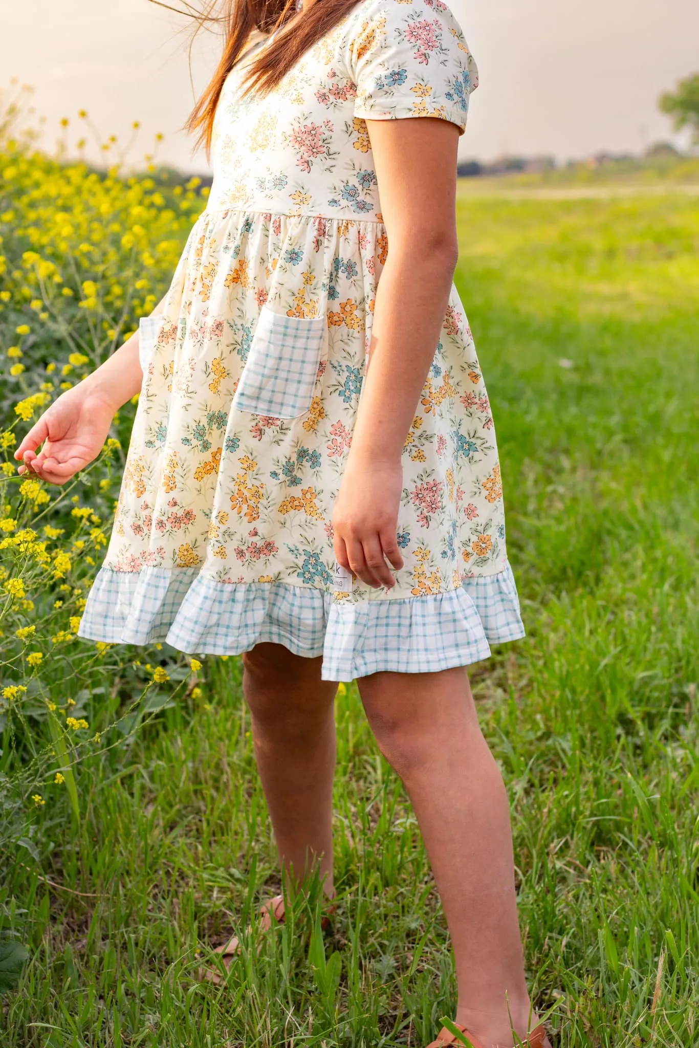 VINTAGE BLOOMS DRESS