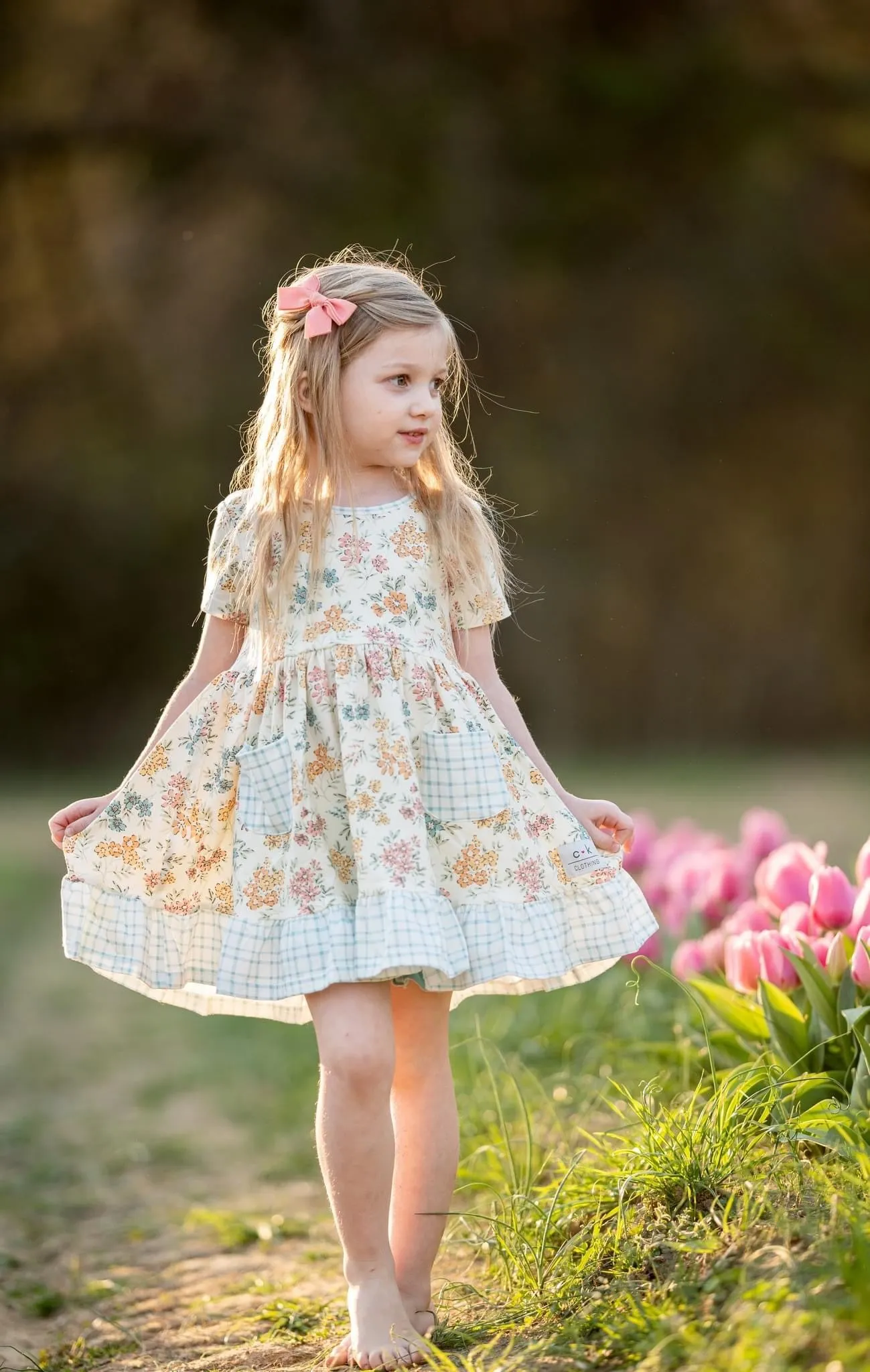 VINTAGE BLOOMS DRESS