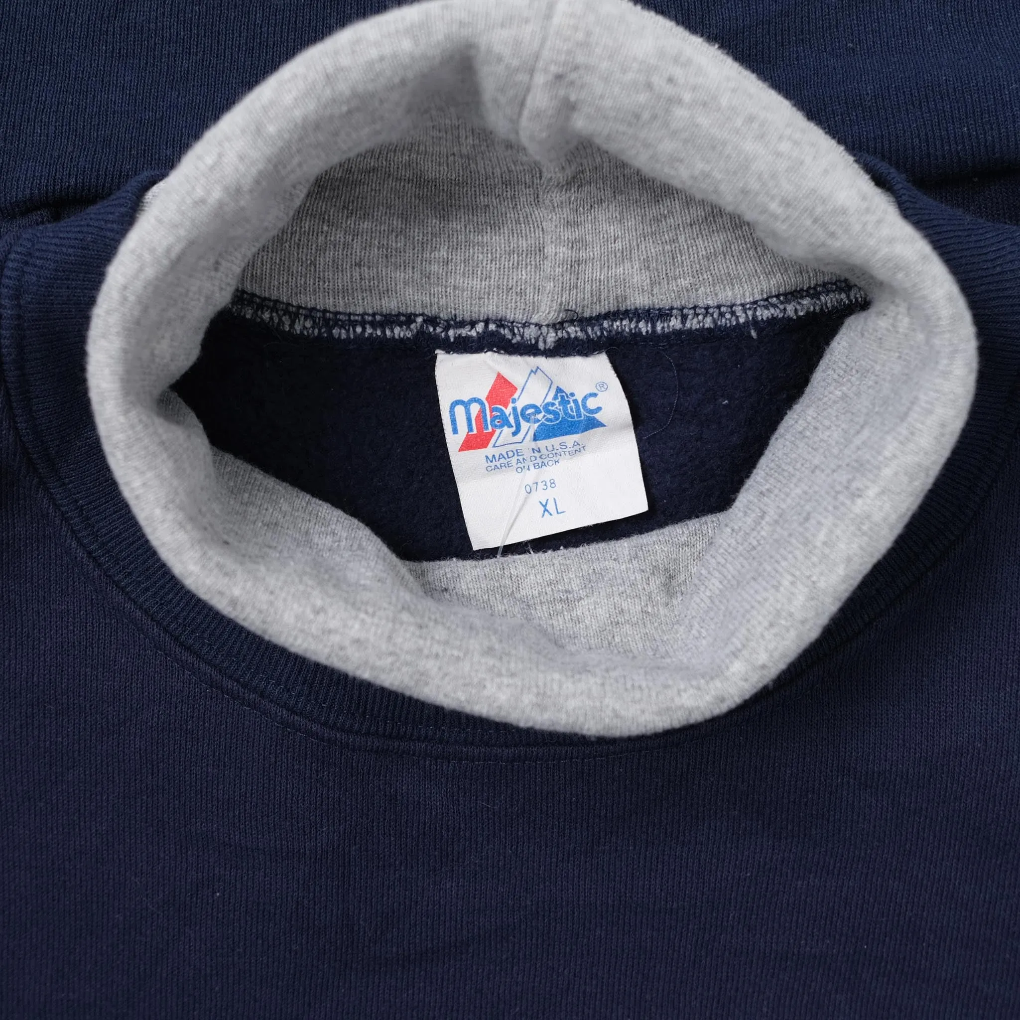 Vintage New York Yankees Turtleneck Sweater XLarge