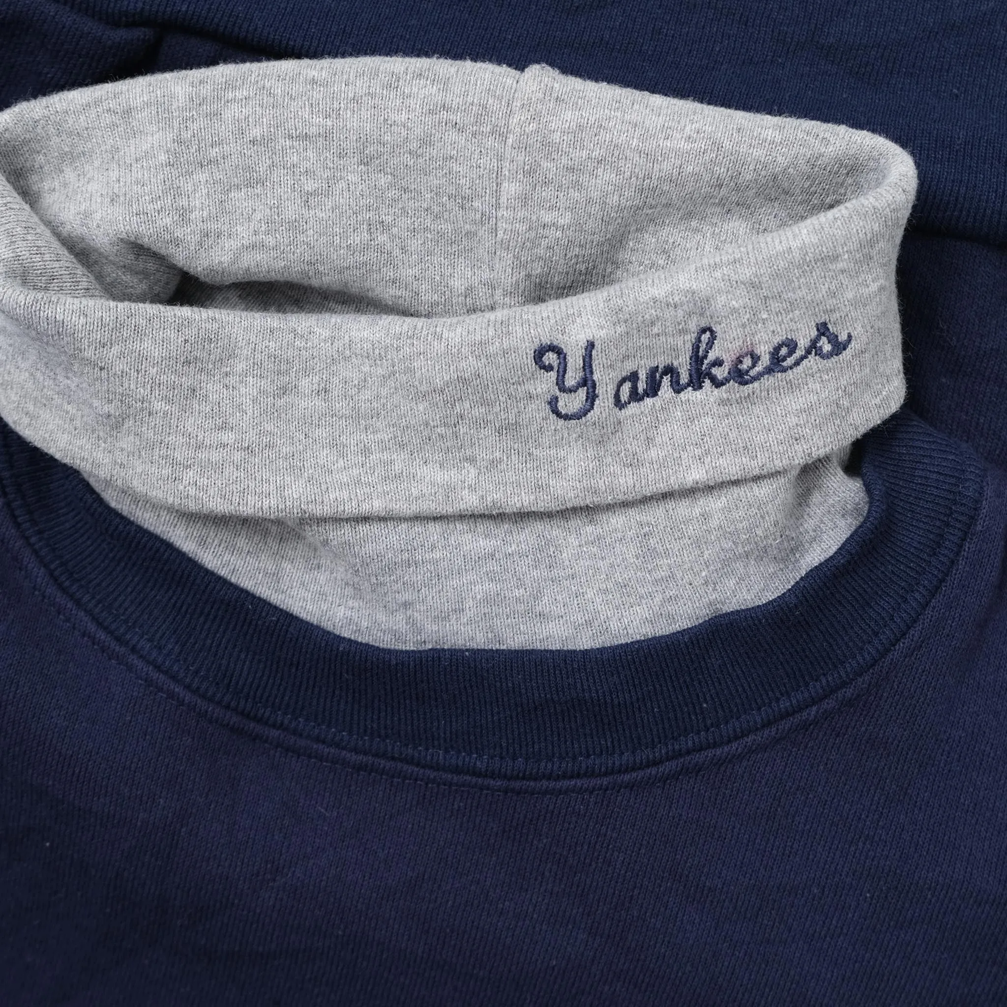Vintage New York Yankees Turtleneck Sweater XLarge