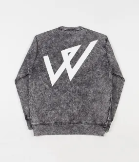 Wayward Acid Crewneck Sweatshirt - Black