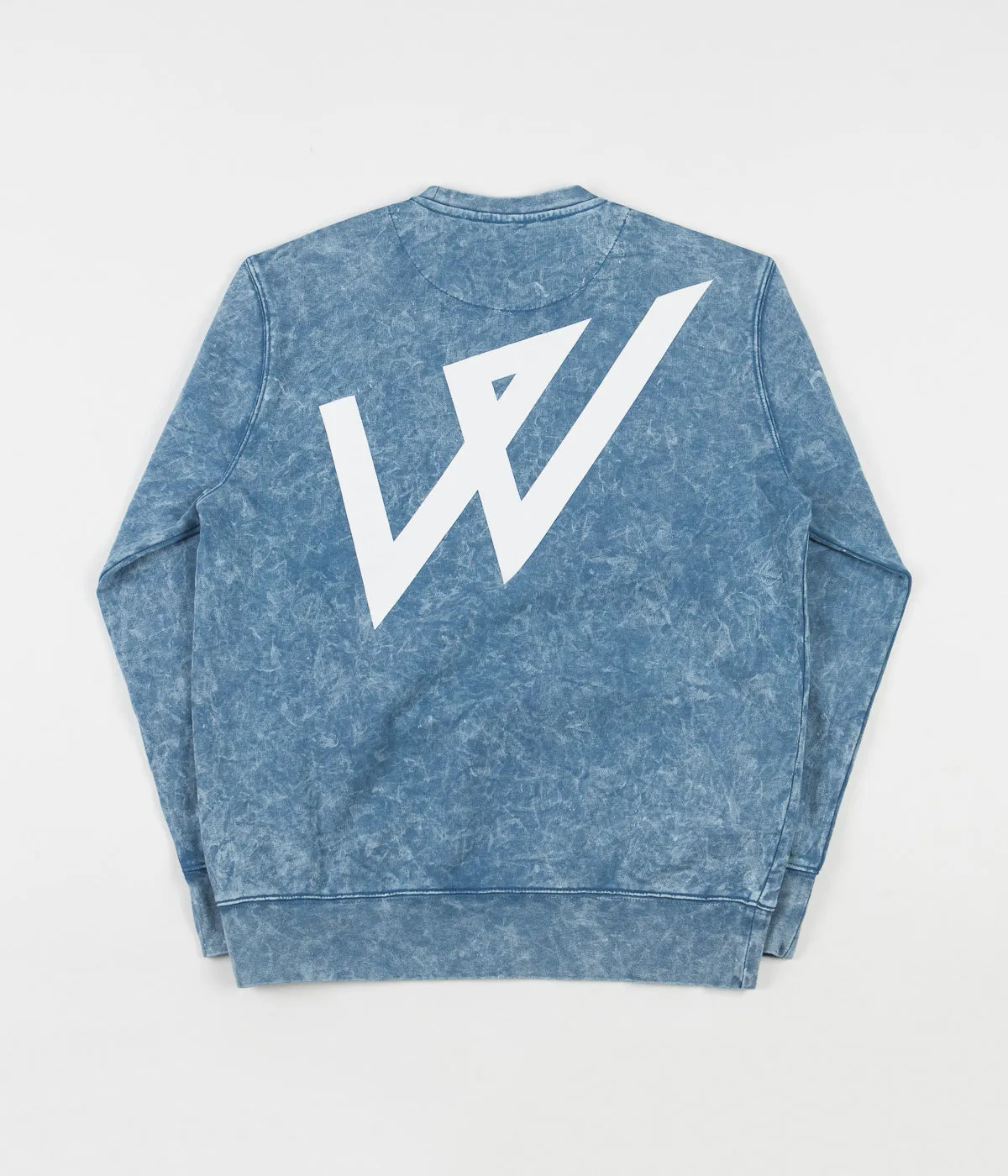 Wayward Acid Crewneck Sweatshirt - Blue