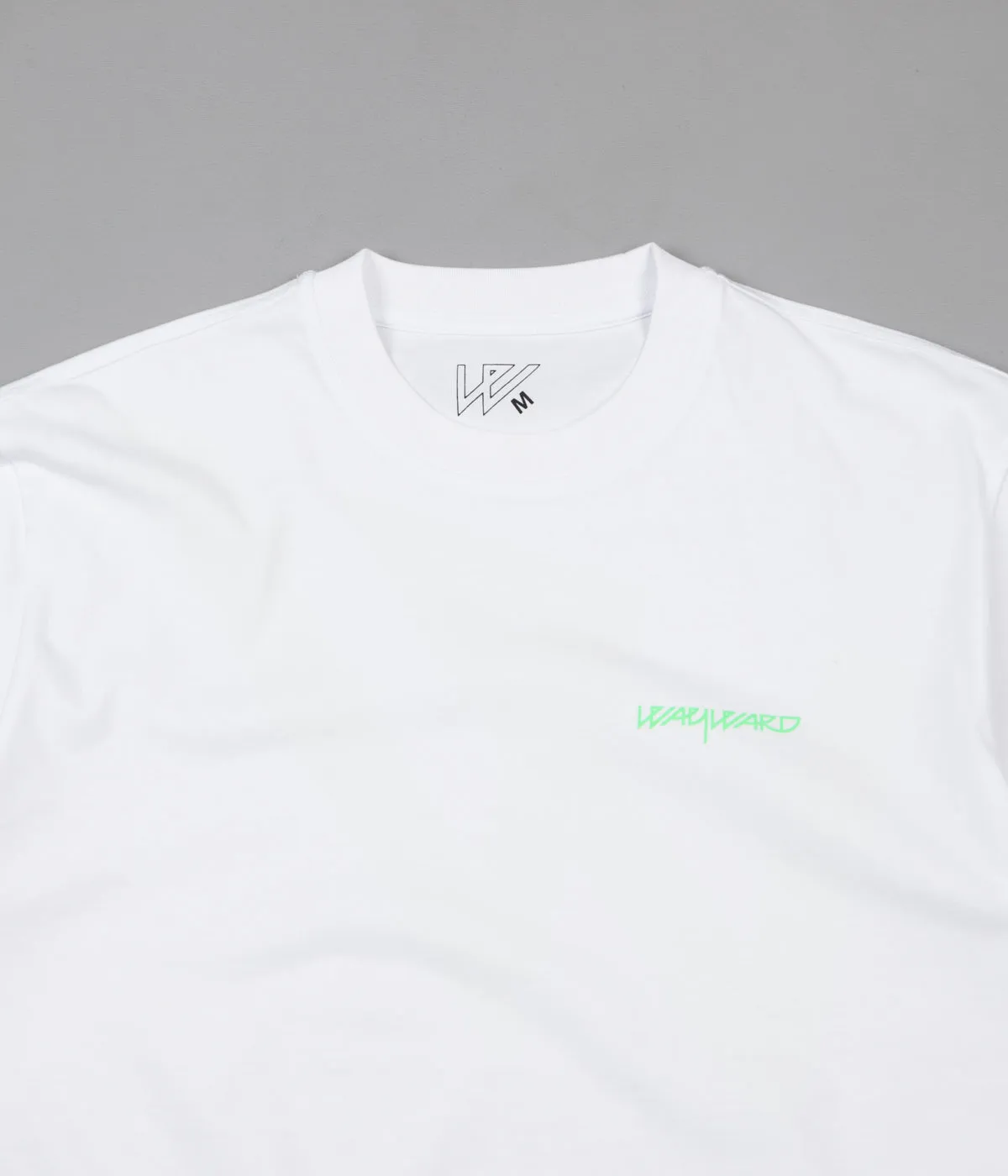 Wayward Logos Fluros T-Shirt - White