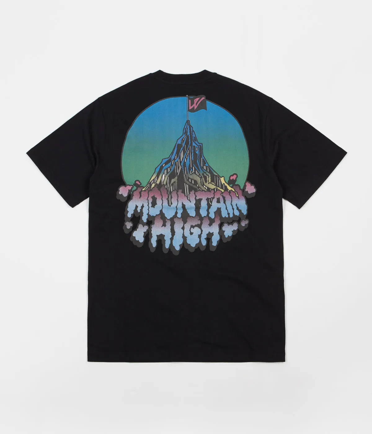 Wayward Mountain High T-Shirt - Black