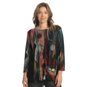 Women's Jess & Jane French Brushed Knit with Patch Pocket Tom Tom