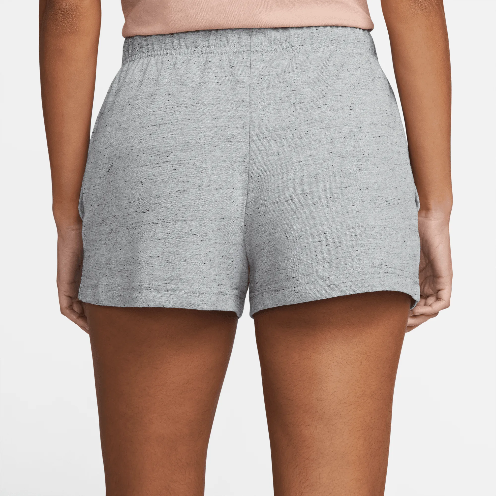 Womens Nike Sportswear Gym Shorts 'Grey'