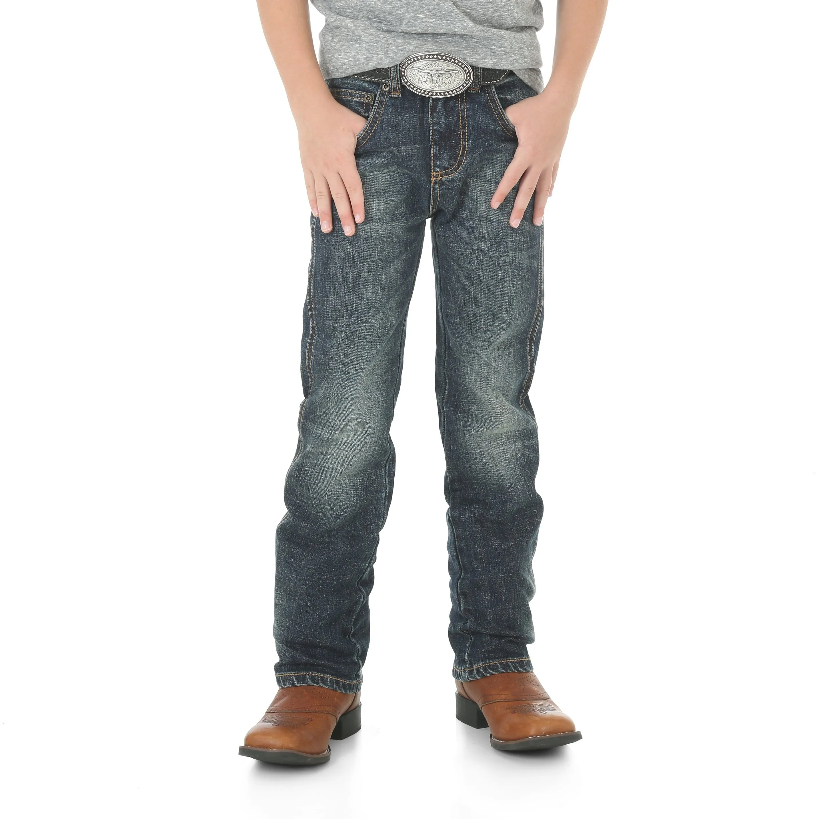 Wrangler Boy's Retro Slim Straight Jean-Bozeman