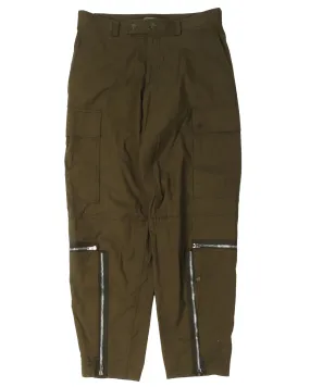 Zipper Cargo Pants