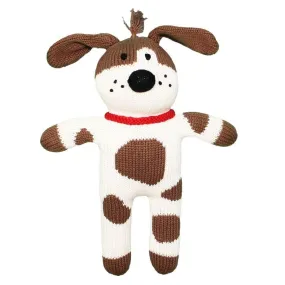 ZUB Mr. Woofers the Hand-Knit Dog 7" Rattle