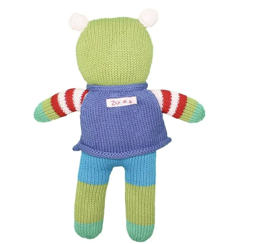 Zubels Knit Flying Frog Doll 24"